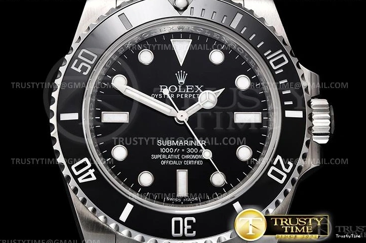 0515 TechFriendly ROLSUB0294B – Submariner 114060LN 316F SS SS Blk V8S Noob SA 1040